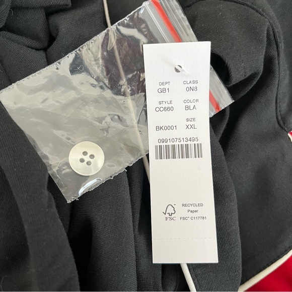 J. Crew Dreamy Cotton-Blend Pajama Top and Pant Set, Size XXL, Black White, NWT - Picture 6 of 12